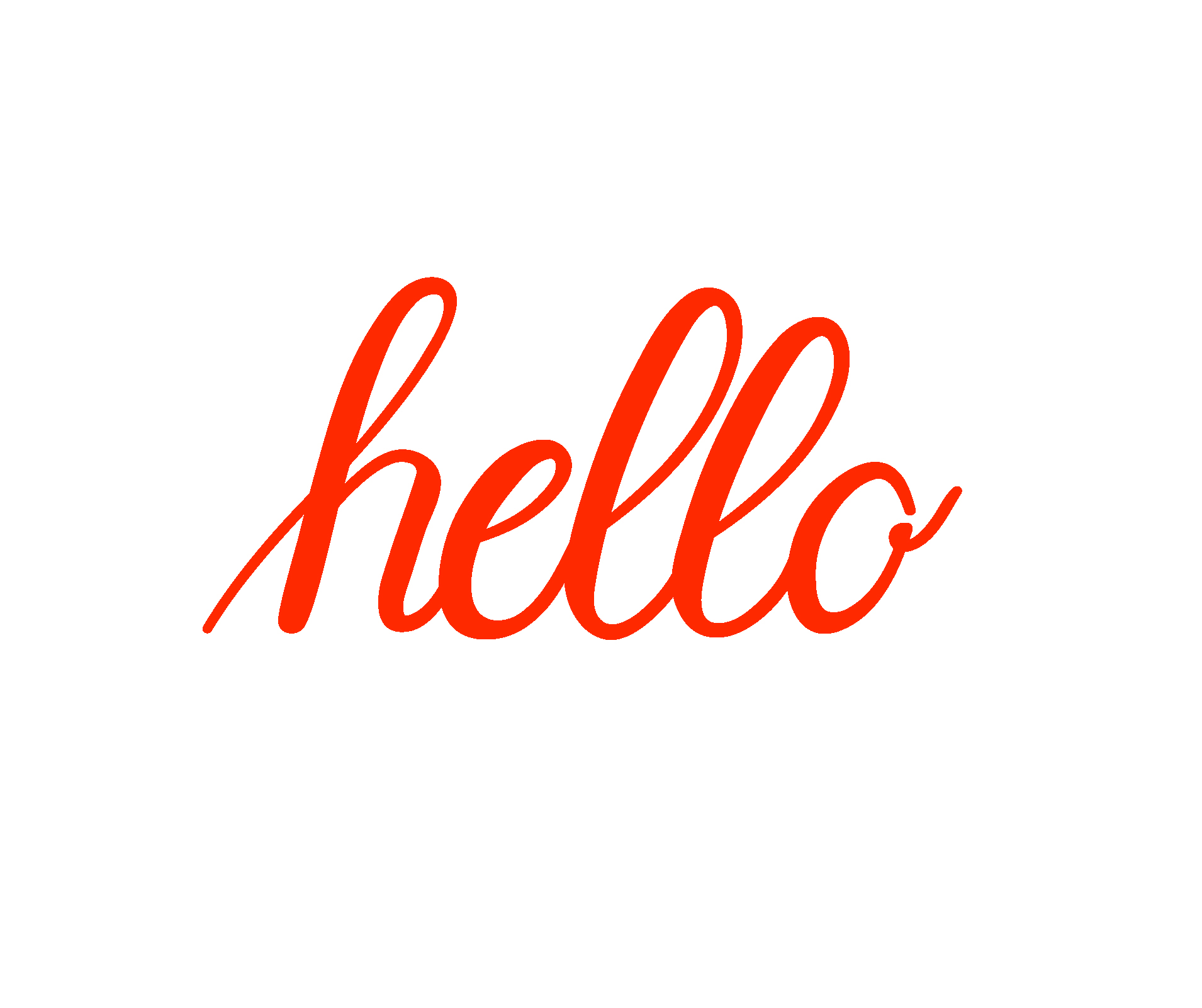 Large hello
